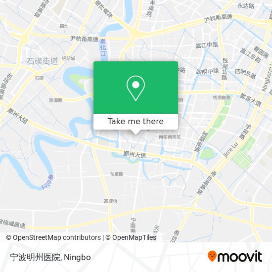 宁波明州医院 map