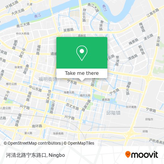 河清北路宁东路口 map