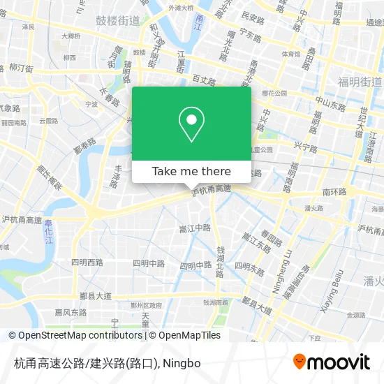 杭甬高速公路/建兴路(路口) map