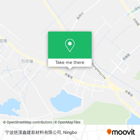 宁波慈溪鑫建新材料有限公司 map