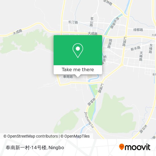 奉南新一村-14号楼 map