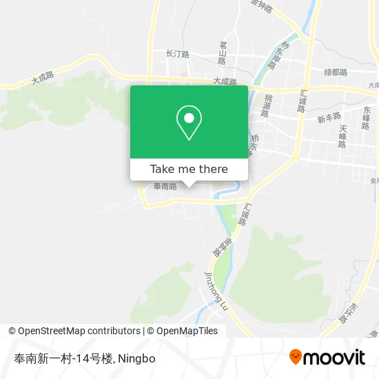 奉南新一村-14号楼 map