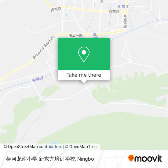 横河龙南小学-新东方培训学校 map