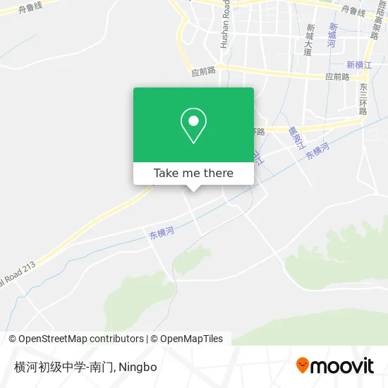 横河初级中学-南门 map