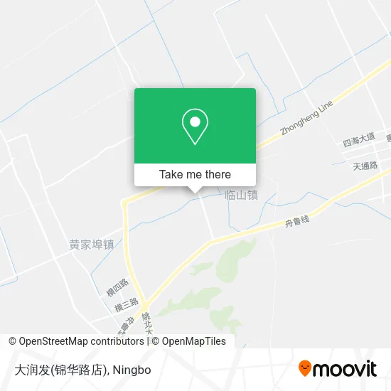 大润发(锦华路店) map