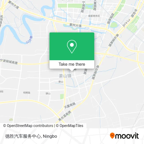 德胜汽车服务中心 map