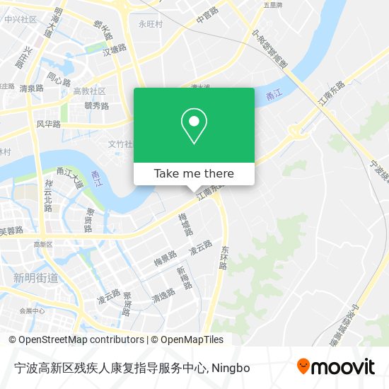宁波高新区残疾人康复指导服务中心 map