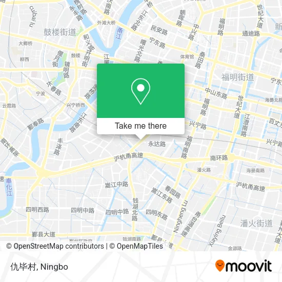 仇毕村 map