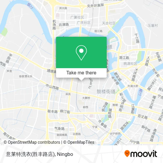 意莱特洗衣(胜丰路店) map