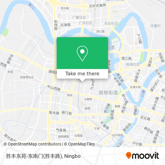 胜丰东苑-东南门(胜丰路) map