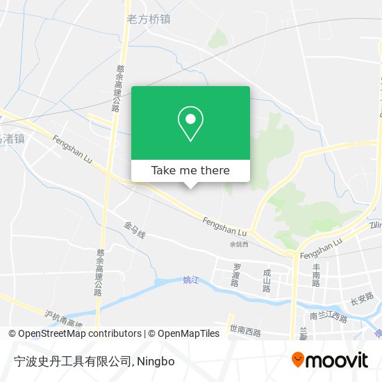 宁波史丹工具有限公司 map