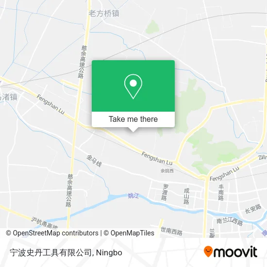 宁波史丹工具有限公司 map
