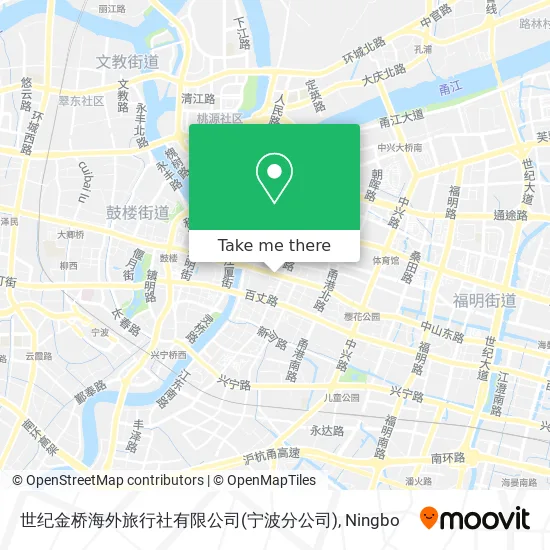 世纪金桥海外旅行社有限公司(宁波分公司) map