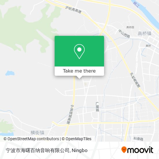 宁波市海曙百纳音响有限公司 map