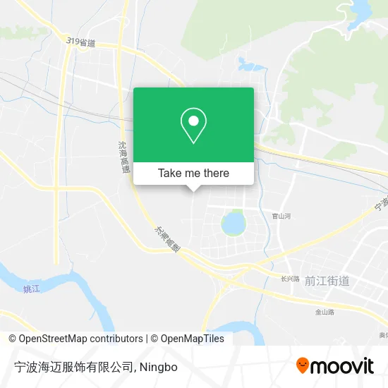 宁波海迈服饰有限公司 map