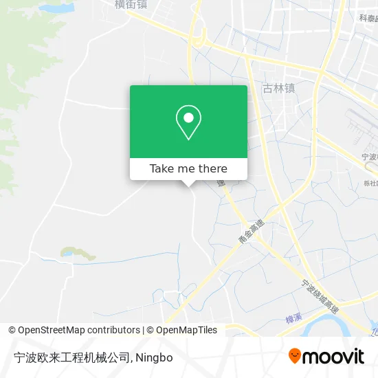 宁波欧来工程机械公司 map