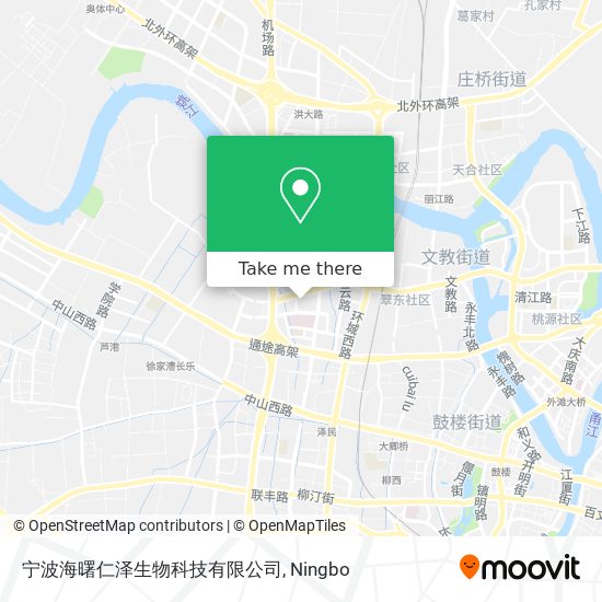 宁波海曙仁泽生物科技有限公司 map