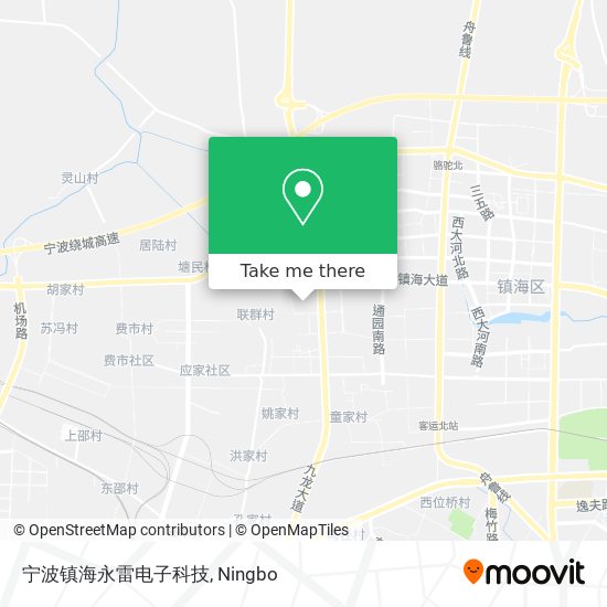 宁波镇海永雷电子科技 map