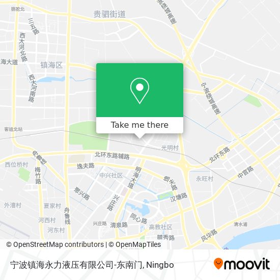 宁波镇海永力液压有限公司-东南门 map