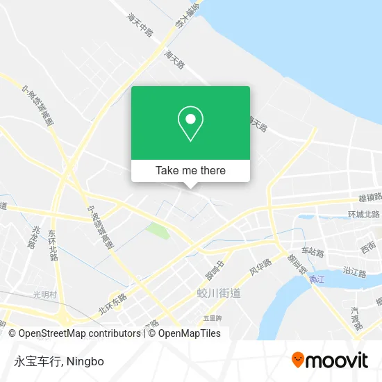 永宝车行 map