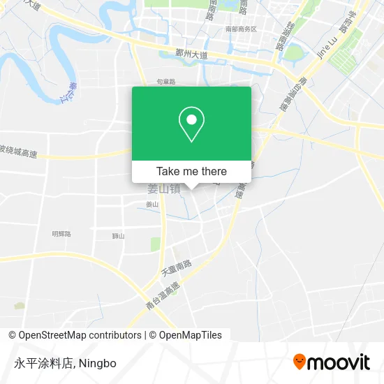 永平涂料店 map