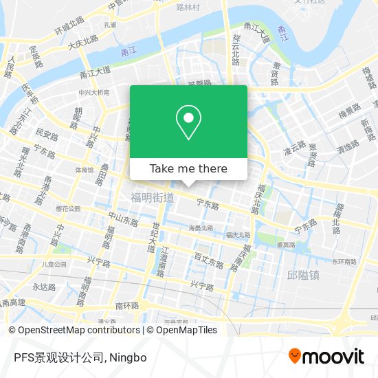 PFS景观设计公司 map