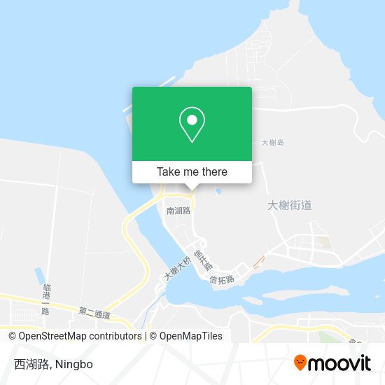西湖路 map