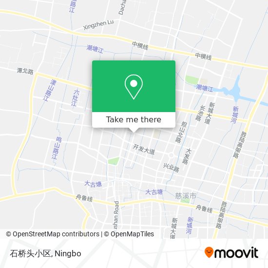 石桥头小区 map