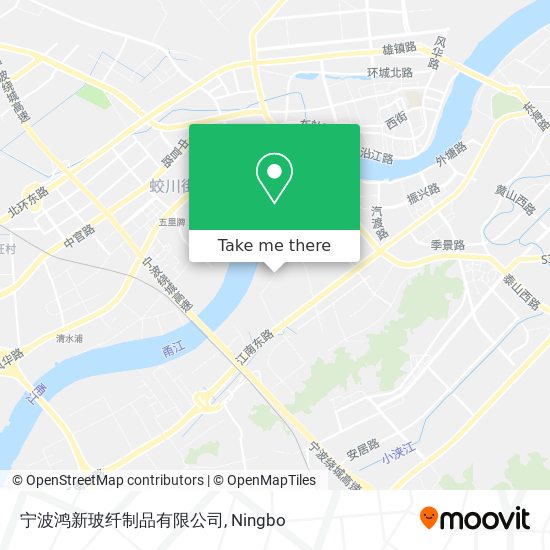 宁波鸿新玻纤制品有限公司 map