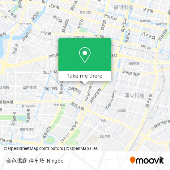 金色珑庭-停车场 map