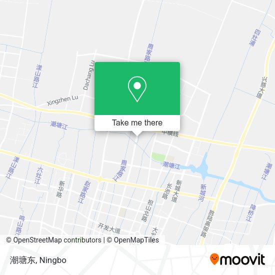 潮塘东 map