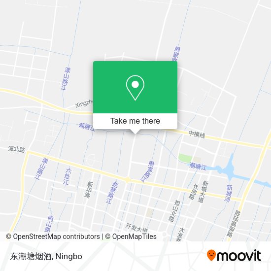 东潮塘烟酒 map