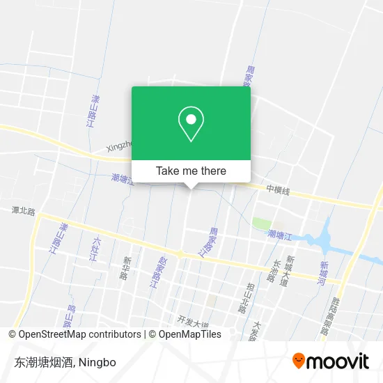 东潮塘烟酒 map