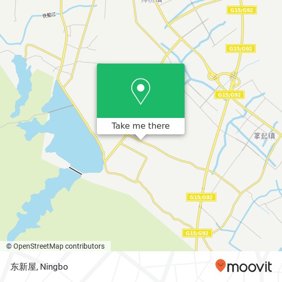 东新屋 map