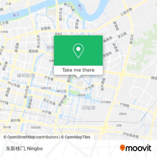 东新移门 map