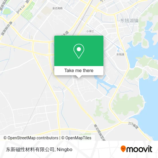 东新磁性材料有限公司 map