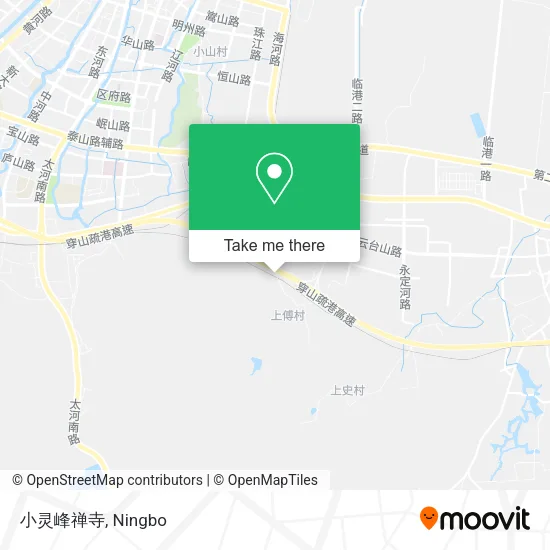 小灵峰禅寺 map