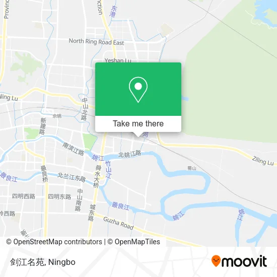 剑江名苑 map