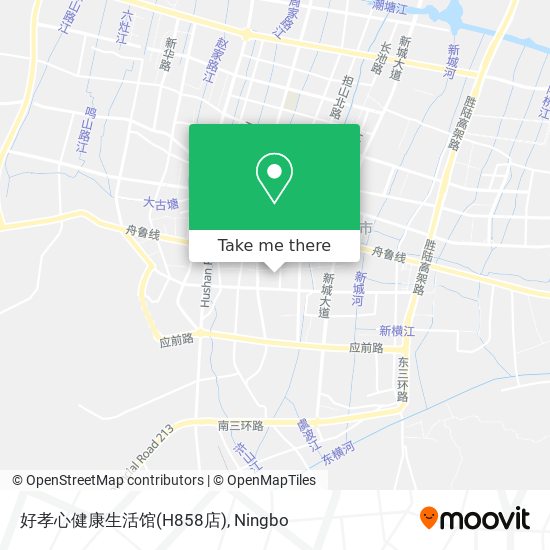 好孝心健康生活馆(H858店) map