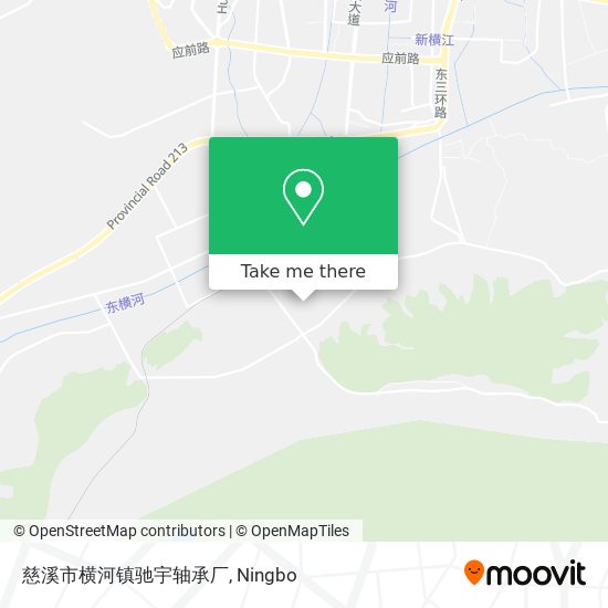 慈溪市横河镇驰宇轴承厂 map