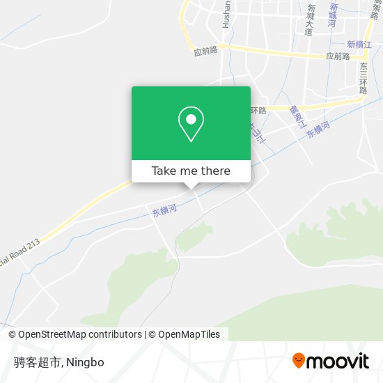 骋客超市 map