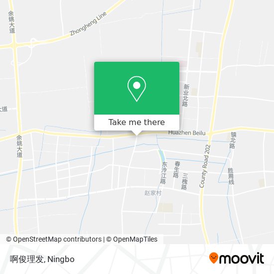 啊俊理发 map