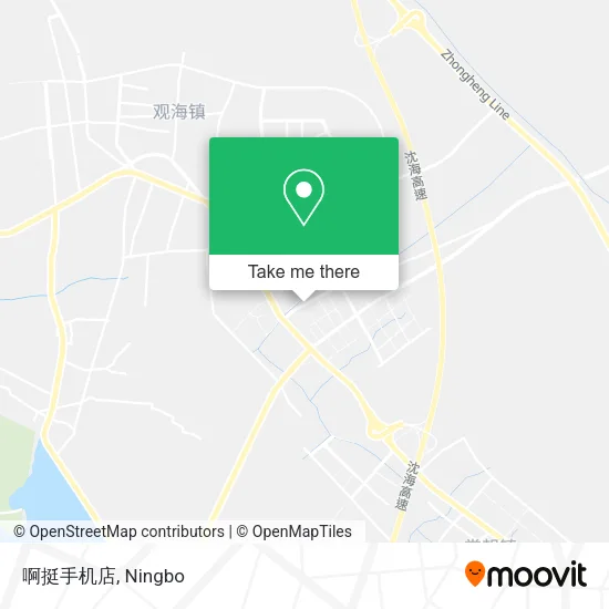 啊挺手机店 map