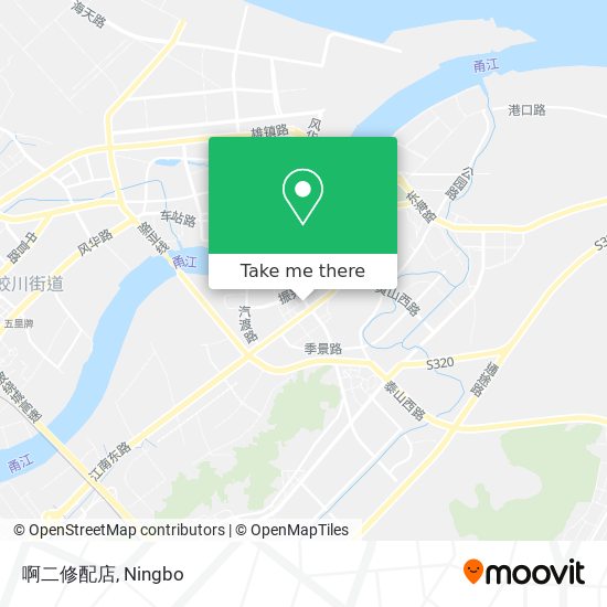 啊二修配店 map