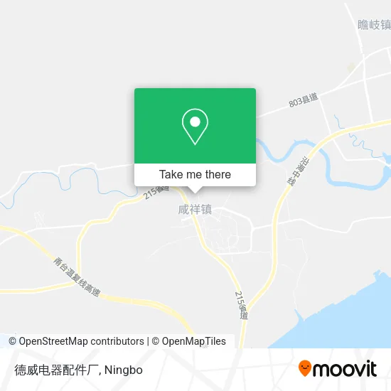 德威电器配件厂 map