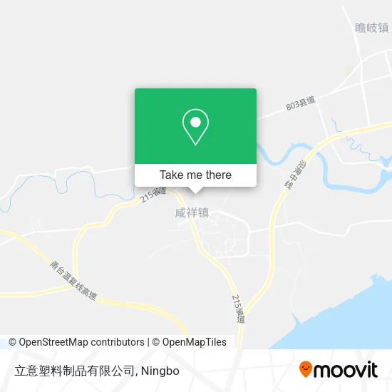 立意塑料制品有限公司 map