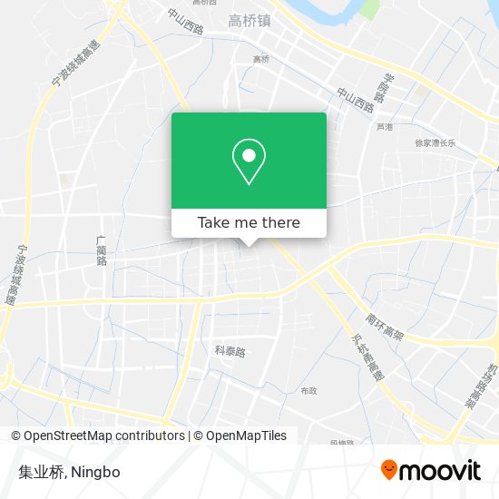 集业桥 map