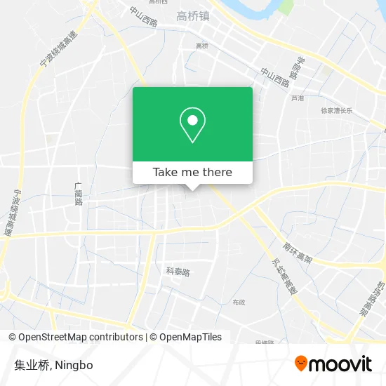 集业桥 map