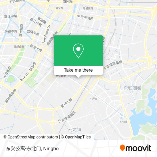 东兴公寓-东北门 map