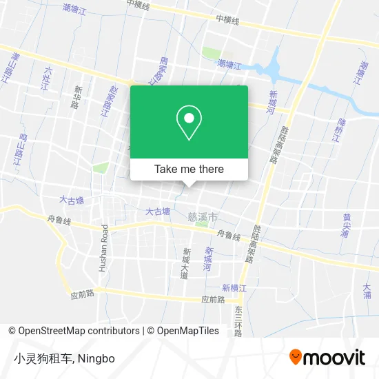 小灵狗租车 map